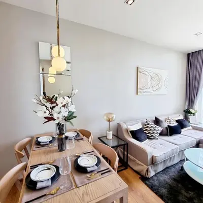 Park Origin Phrom Phong (Sukhumvit 24) - 2BR Garden View, Fully Furnished, For Rent thumbnail 1