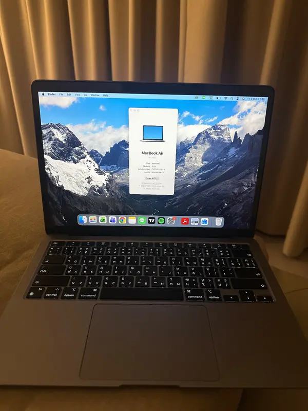 MacBook Air 13" M1 (2020) 8GB RAM - Used, Good Condition, photo 2