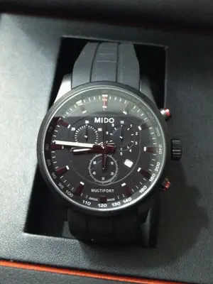 Mido Multifort Chronograph Quartz 42mm - Black PVD, Swiss Made thumbnail 2